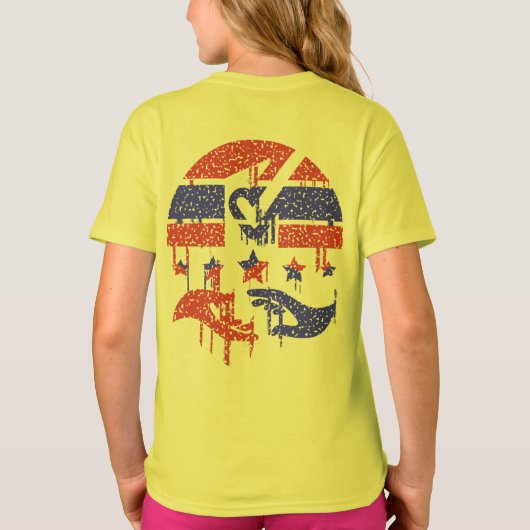 T-shirt Mains d'unité (Dos)