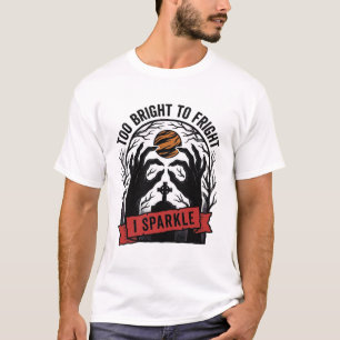 T-shirt Mains effrayantes scintillantes Graphique vintage