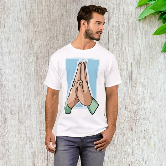T-shirt Mains En Prière