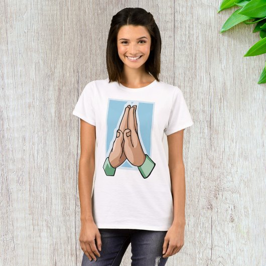 T-shirt Mains En Prière