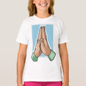 T-shirt Mains En Prière (Devant)