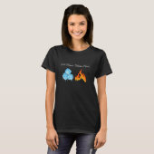 T-shirt Mains froides, cœur chaud (Devant entier)