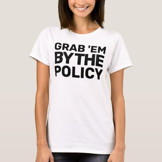 T-shirt Mains off Movement les attrapent par la protestati (Devant)