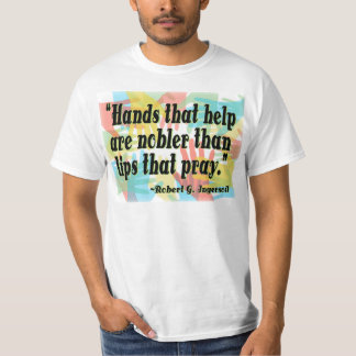 T-shirt "Mains qui aident… "