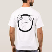 T-shirt Mains sur la roue (Dos)