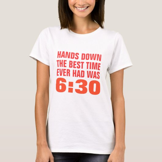 T-shirt Mains vers le bas (Devant)