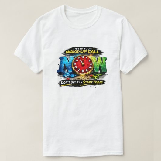 T-shirt MAINTENANT 1a-3 (Design devant)