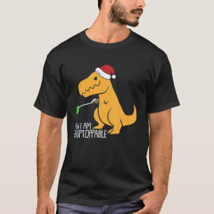 T-shirt Maintenant Je Ne Peux Pas Arrêter Rex Christmas Di
