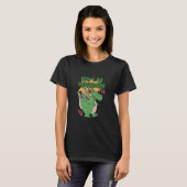 T-shirt Maintenant Je Suis Inarrêtable Rex Dinos Animaux S (Devant entier)