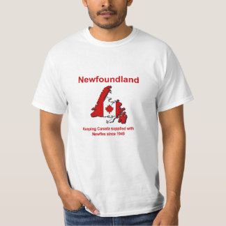 T-SHIRT MAINTENANT LE CANADA FOURNI AVEC NEWFIES DEPUIS