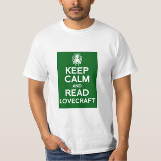 T-shirt Maintenez calme et lisez Lovecraft