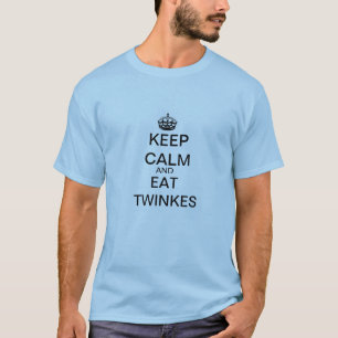 T-SHIRT MAINTENEZ CALME ET MANGEZ TWINKES