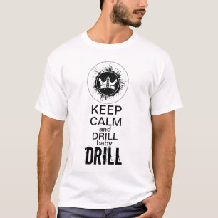 T-shirt Maintenez FORET calme et de FORET de bébé !