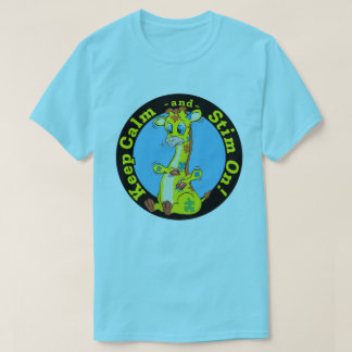 T-shirt Maintenez le calme et la stimulation