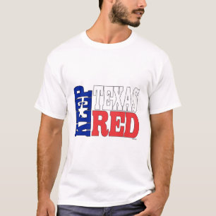 T-shirt Maintenez le Texas rouge
