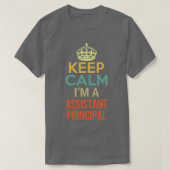 T-shirt Maintenir Calm Ix27m Un Principal Adjoint (Design devant)