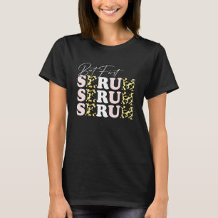T-shirt Mais d'abord Sérum de soins de la peau Facialiste