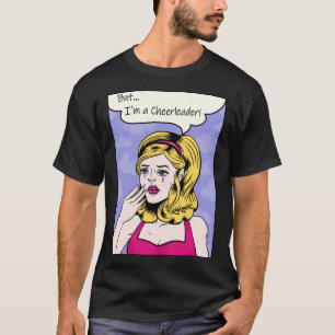 T-shirt Mais je suis une Pom-pom girl illustration classiq