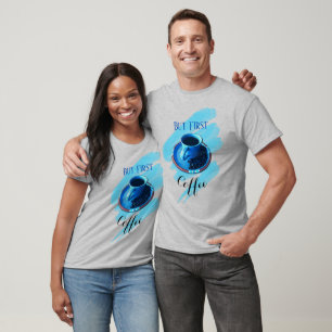 T-shirt Mais les haricots de la première coupe de café amu