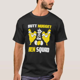 T-shirt Mais Nugget Hen Squad OEufs de poulet Ferme Animal