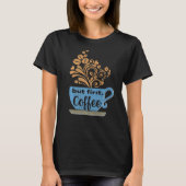 T-shirt Mais premier café bleu Java Mug (Devant)