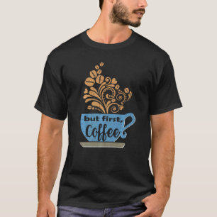 T-shirt Mais premier café bleu Java Mug