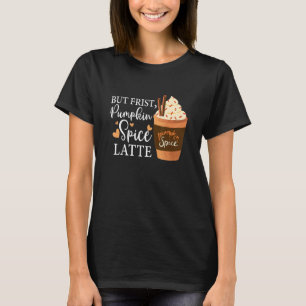 T-shirt Mais Premier, Citrouille Épice Latte Vêtements Hal