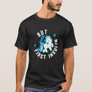 T-shirt Mais Première Insuline Diabète T1 Sensibilisation