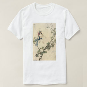 T-shirt Mais Puck était assis sur un fil d'araignée