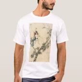 T-shirt Mais Puck était assis sur un fil d'araignée (Devant)