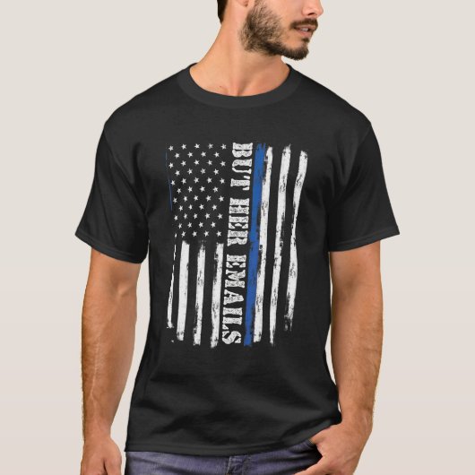 T-shirt Mais ses emails Drapeau US 12 (Devant)
