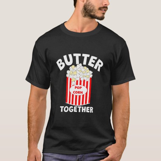 T-shirt Maïs soufflé de film ensemble BUTTER (Devant)
