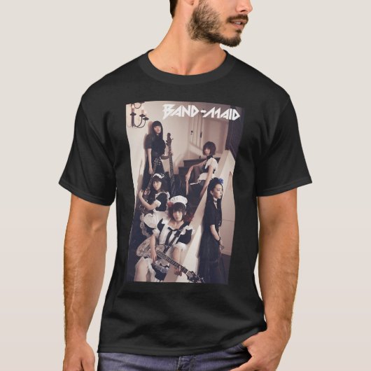 T-shirt Maison Band-Maid (Devant)