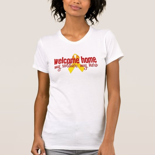T-shirt Maison bienvenue (Devant)