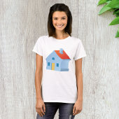 T-shirt Maison bleue