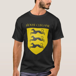 T-shirt Maison Clegane Armoiries Heraldry Sigil A Song