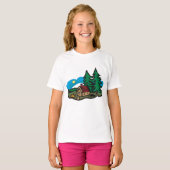 T-shirt Maison Dans Les Bois (Devant entier)