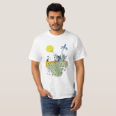 T-shirt Maison de chat (Devant entier)