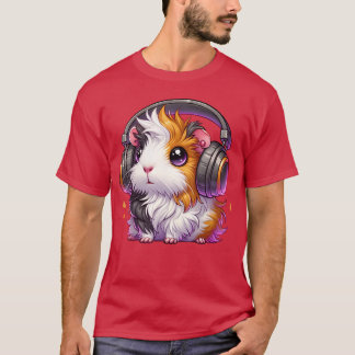 T-shirt Maison de cochon d'Inde gras Animal de compagnie p