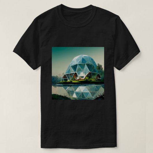 T-SHIRT MAISON DE DOMES GÉODESIQUE (Design devant)