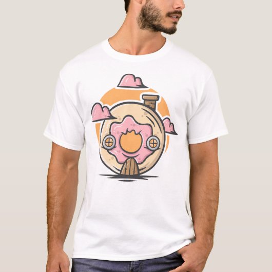 T-shirt Maison de donut (Devant)