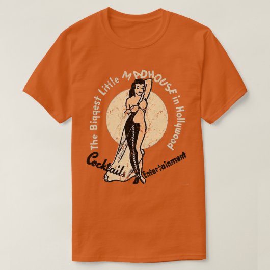 T-shirt Maison de fous (Design devant)