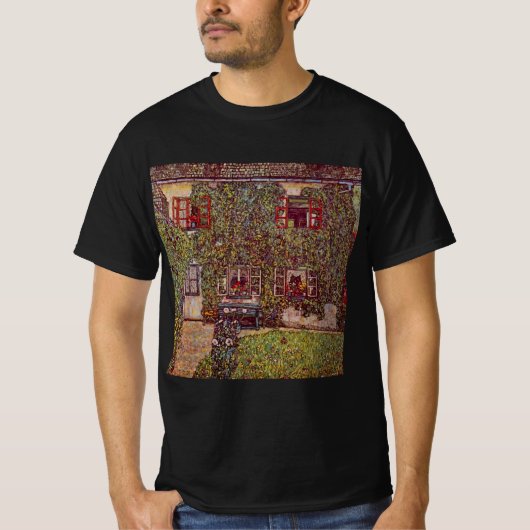 T-shirt Maison de Guardaboschi par Gustav Klimt, Art Vinta (Devant)
