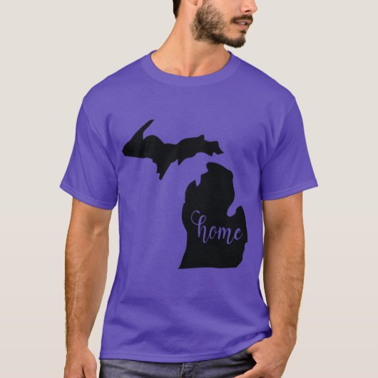 T-shirt Maison de l'État du Michigan (Devant)