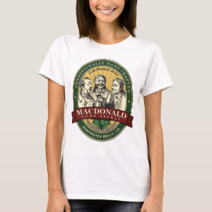 T-shirt Maison de MacDonald brassée