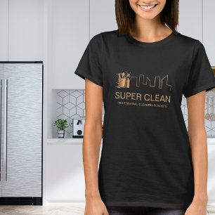 T-shirt Maison de nettoyage professionnel Résidentiel Comm