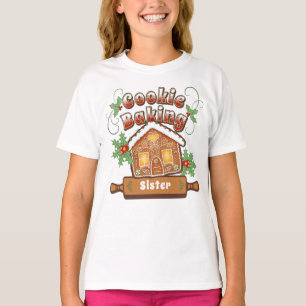T-shirt Maison de pain d'épices de Noël -