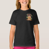 T-shirt Maison de pain d'épices de Noël - (Devant)