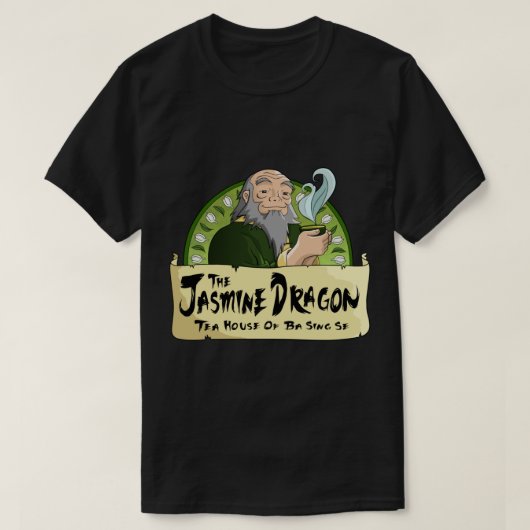 T-shirt Maison de thé Jasmine Dragon (Design devant)