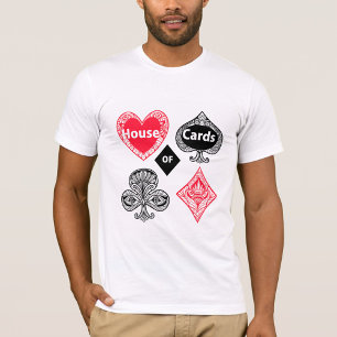 T-shirt Maison des cartes
